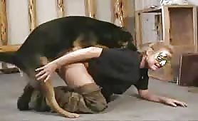 House wife sex with dog