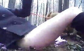 58746 dog licks her pussy