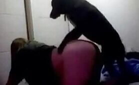 wife fucking with a dog