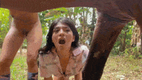 IsabelaProduction - Horsefest - Coral & Mia, Coral gets underneath Mia’s pussy to capture all of the horses cum in her mouth