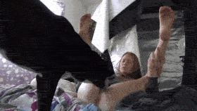 Amateur - 19yo girl licked by dog